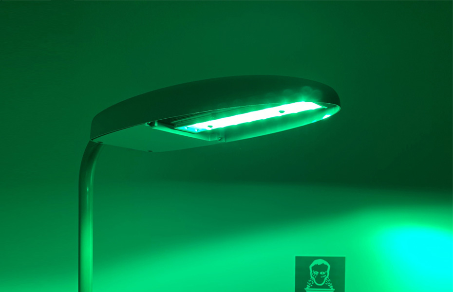 Mako Green Eyewash LED Emergency Lights